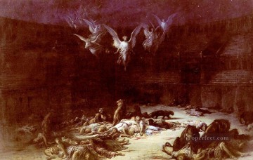 El pintor de los mártires cristianos Gustave Doré Pinturas al óleo